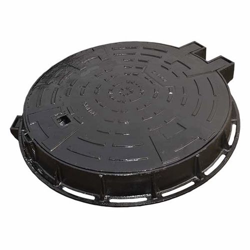 Cast iron manhole cover - Botou Guangtai Precision Casting Factory - round