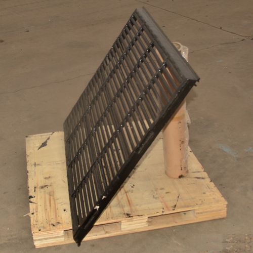 Metal grating - A-B series - Botou Guangtai Precision Casting Factory - press welded / wet area / anti-static