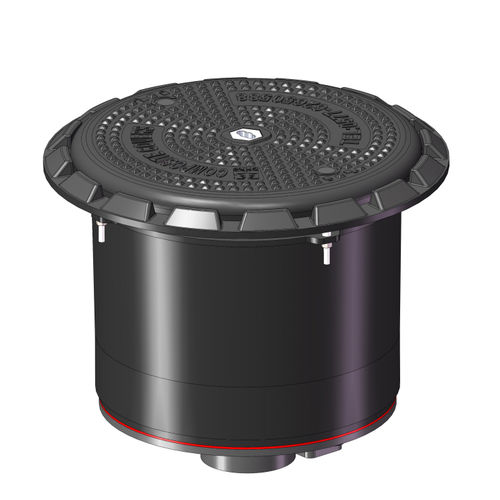 Composite manhole - 3592 (A50) - Zhejiang Resin Municipal Facility Co.,Ltd - round