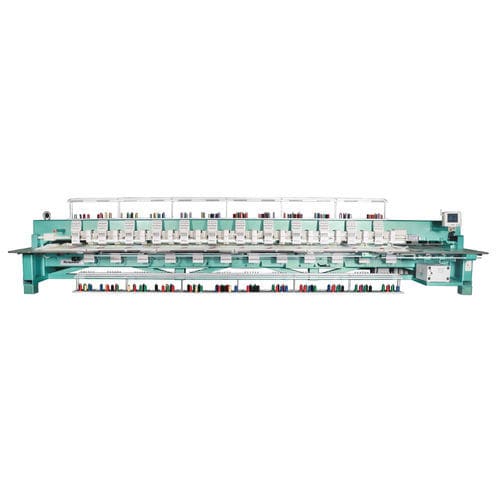 Multi-head embroidery machine - RPCE-NM-FE+CC-12-550×680-B-F9+CC6-0,VR1-NA-3P380 - Tianjin Richpeace AI Co., Limited - chain stitch / computerized / flat