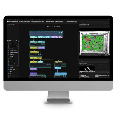 Machine vision software MechVision MechMind Robotics graphic