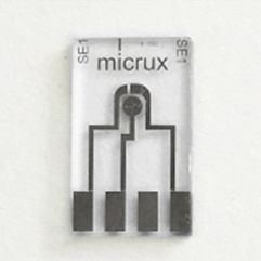 Thin-film electrochemical electrode - ED-mSE-5-Pt - Micrux Fluidic - titanium / for electroanalysis / for flow systems