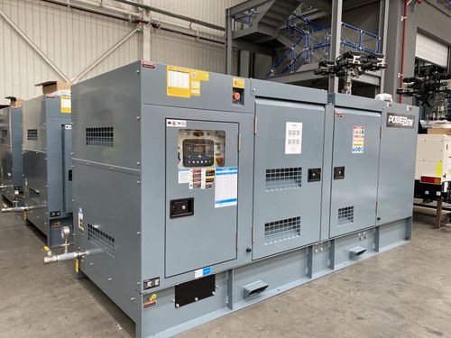 Diesel generator set - GXE series - PowerLink - gas / three-phase / single-phase