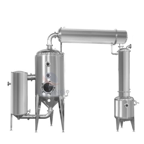 Single-effect concentrator - WZ series alcohol Concentrator - Wenzhou Lihong Machinery TECHNOLOGY Co., LTD - vacuum / industrial / for the food industry