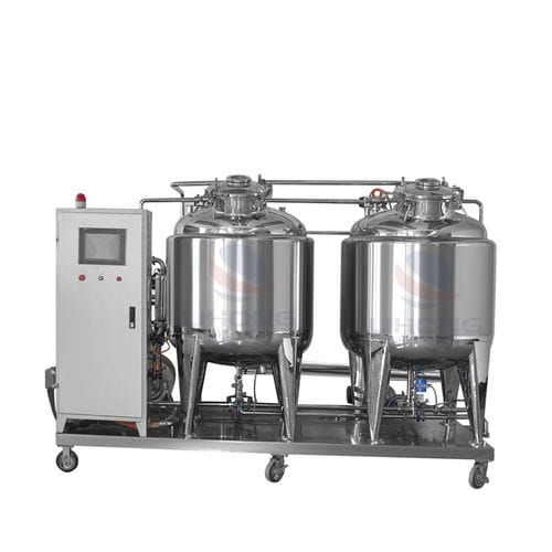 CIP unit for the food industry - Automatic CIP Cleaning System - Wenzhou Lihong Machinery TECHNOLOGY Co., LTD - stainless steel