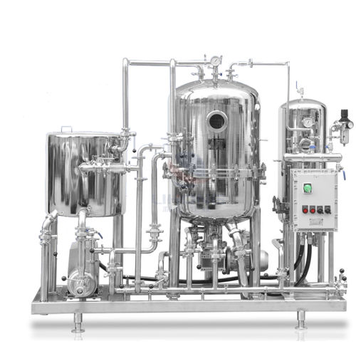 Disc filtration unit - SPY series Horizontal Diatomite - Wenzhou Lihong Machinery TECHNOLOGY Co., LTD - for wine / for beer / vinegar
