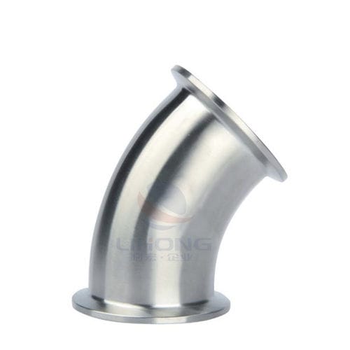 Stainless steel pipe elbow - Wenzhou Lihong Machinery TECHNOLOGY Co., LTD - 45°