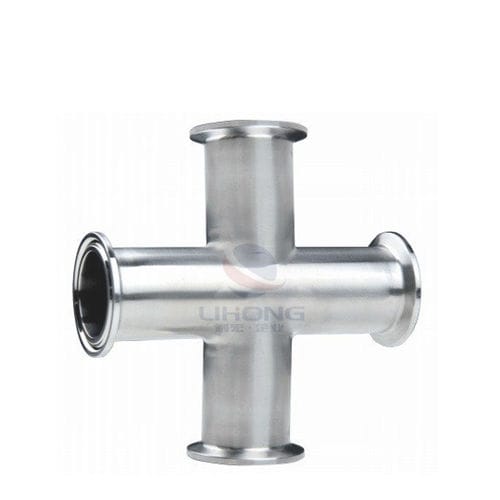 Cross fitting - Wenzhou Lihong Machinery TECHNOLOGY Co., LTD - hydraulic / socket / flange