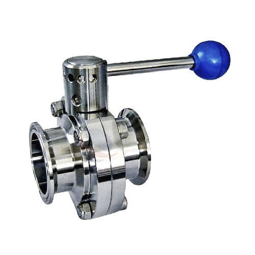 Butterfly valve - Wenzhou Lihong Machinery TECHNOLOGY Co., LTD - manual / for control / for water