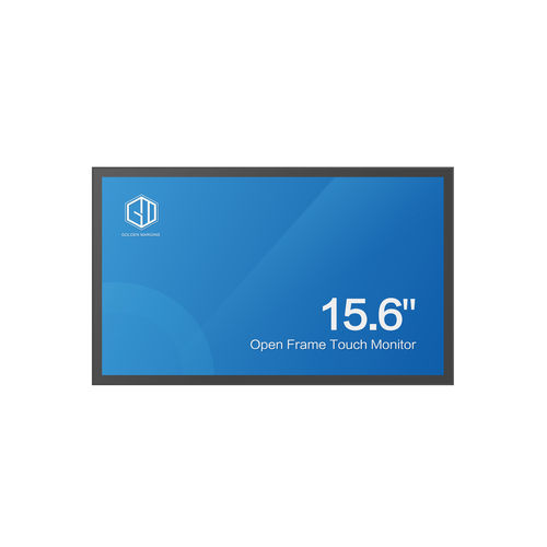 Aluminum monitor - GY156OPTM - Shenzhen Golden Margins Co., Ltd.  - LCD / projected capacitive touchscreen / multitouch screen
