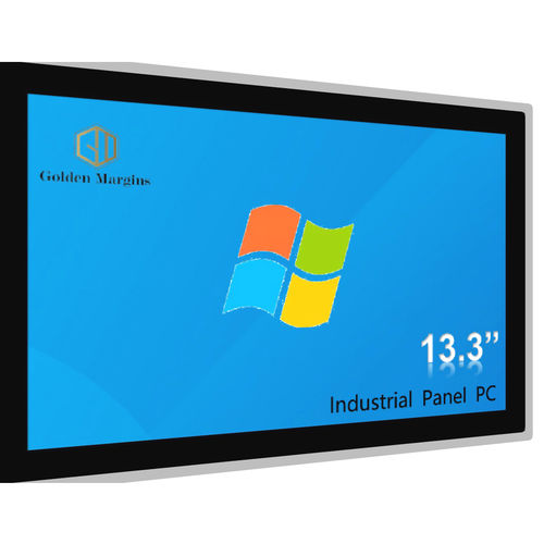 LCD panel PC - GY133WINTM - Shenzhen Golden Margins Co., Ltd.  - PCAP capacitive touch screen / 13.3" / 1920 x 1080