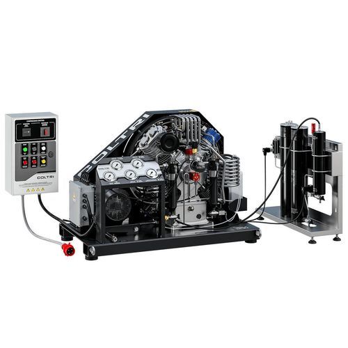 Piston compressor - Force Four - AEROTECNICA COLTRI S.p.A. - helium / nitrogen / breathing air