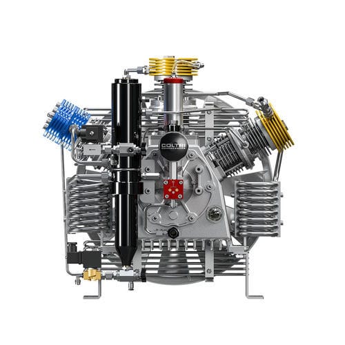 Gas compressor unit - Ace III HE Zero Loss - AEROTECNICA COLTRI S.p.A. - piston / belt-driven / stationary