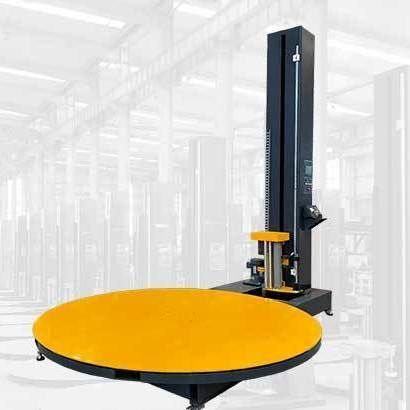 Turntable wrapping machine - CTP1650F-L - Shandong Dyehome Intelligent Equipment Co.,Ltd - automatic / with electromagnetic braking / for the food and beverage industry