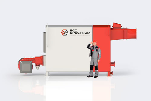 Superheated water boiler - GEOTHERM WGB (3P) 1,6 - Eco-Spectrum LLC - gas / fuel oil / water tube