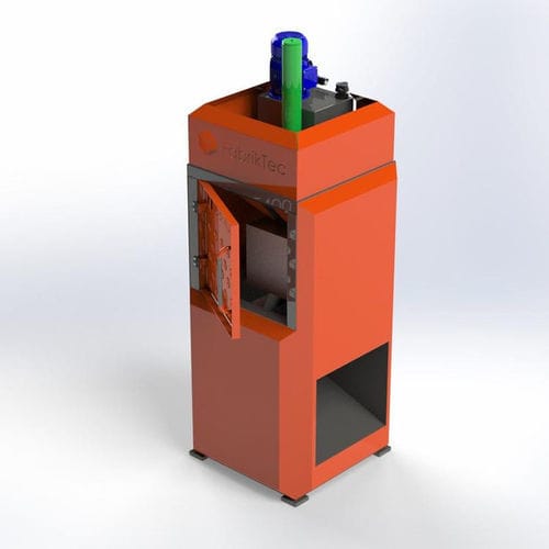 Waste baling press - FK-05 - FabrikTec Brasil - vertical / front-loading / automatic