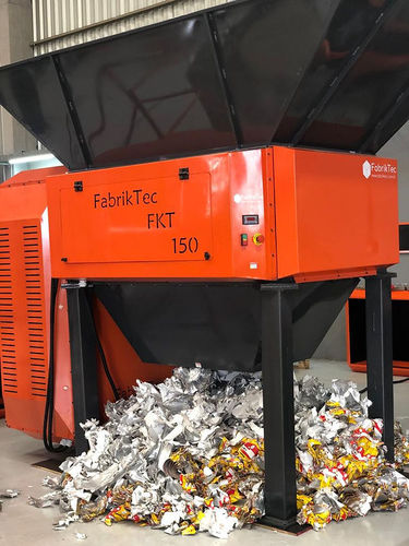 Primary shredder - FKT-200 - FabrikTec Brasil - single shaft / for waste / compact