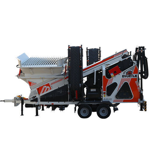 Construction screening unit - SR-2512 - Evortle Mobile Crusher and Recycling Plants - for recycling / agricultural / mobile