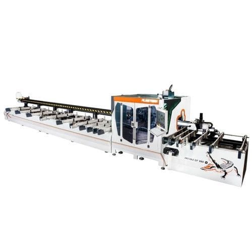 Automatic machining and cutting center - S&Ccedil;4550 - PLASTMAK MACHINE - CNC / for aluminum profiles / for PVC profiles