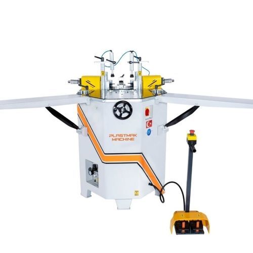 Aluminium corner crimping machine - SC.902 S - PLASTMAK MACHINE - semi-automatic / hydraulic