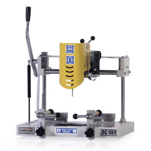 Portable milling machine - SÇ551 - PLASTMAK MACHINE - 2-axis / vertical / for PVC