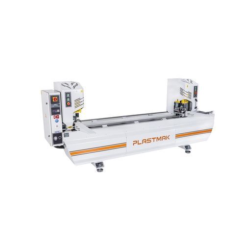 Double corner welding machine - SÇ100  - PLASTMAK MACHINE - hot plate / automatic / for PVC