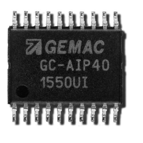 Power integrated circuit - GC-AIP40 - AMAC ASIC - und Mikrosensoranwendung Chemnitz GmbH - programmable / digital / analog