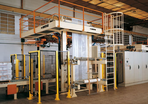 Flexible hood machine - M6000VS - Metral - stretch film / coil / for production