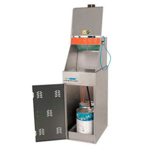Paint spray gun washer - GAMMA S-100 - Iberkleen - for workshops / immersion / manual