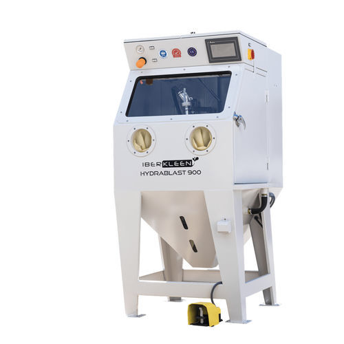 Wet sandblasting machine - HYDRABLAST - Iberkleen - manual / pressure / rotating table