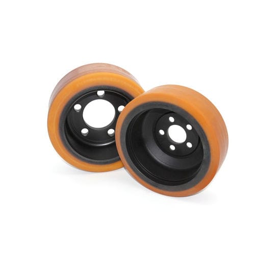 Wheel with solid tire - Dongguan Yalide Technology Co.,LTD - polyurethane / for heavy loads / for materials handling