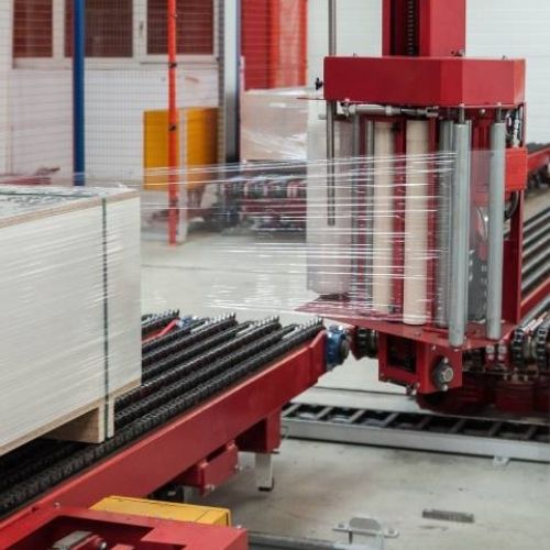 Rotary arm stretch wrapper - Buy a Conveyor - automatic / stretch film