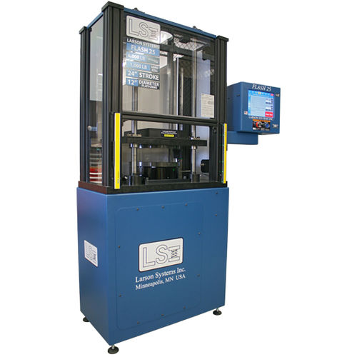 Compression testing machine - FLASH 25 - Larson Systems Inc. - tension / motorized / for springs