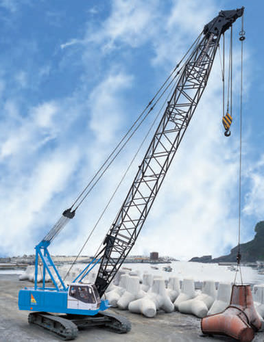 Crawler crane - SCX700 - Sumitomo Heavy Industries Construction Crane - lattice / lifting / hydraulic