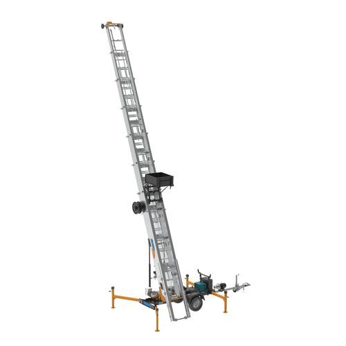 Hydraulic trailer lift - YT series - Ficont Industry (Beijing) Co., Ltd. - electric / motorized / for the construction industry