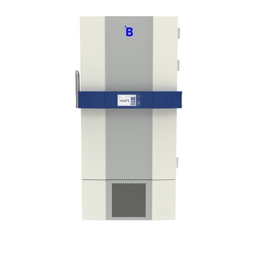 Vertical freezer - F700 - B Medical Systems - laboratory / ventilated / automatic defrost