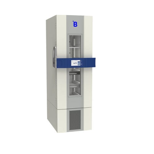 Blood bank refrigerator - B401 - B Medical Systems - cabinet / antibacterial