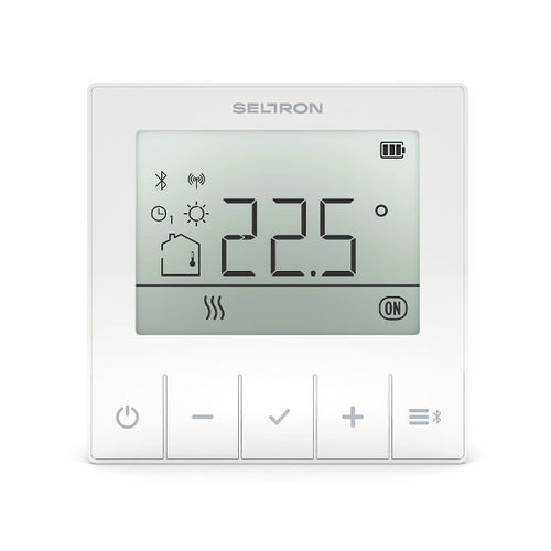 Wall-mounted thermostat - RT1B - Seltron - 230VAC / plastic / IP20