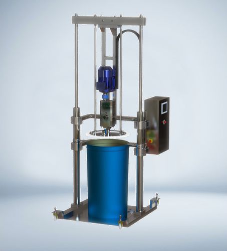 Handling unloading system - TMX FLOW - drum / for cosmetic products / for pharmaceutical products
