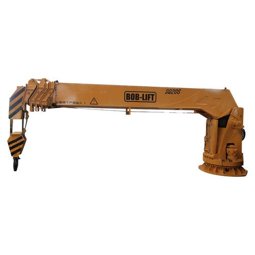 Barge crane - SQ20SU5T - BOB-LIFT - telescopic / for marine applications / unloading