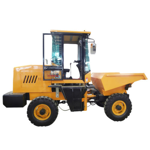 Rubber-tired mini dumper - FY-50 - BOB-LIFT - diesel / rear unloading / lift-skip