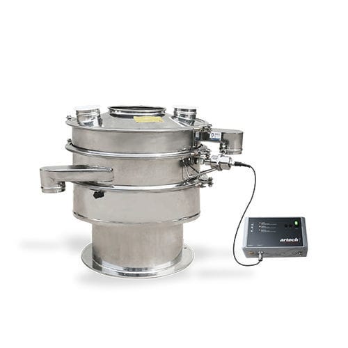 Dry screening screener - S49-AC series - Gaofu - circular vibrating / for powders / high-frequency