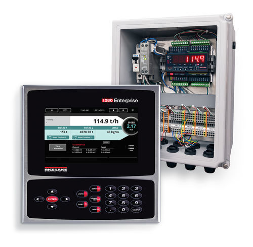 Belt weigher integrator - SCT-4XD - Rice Lake Weighing Systems - 4-channel