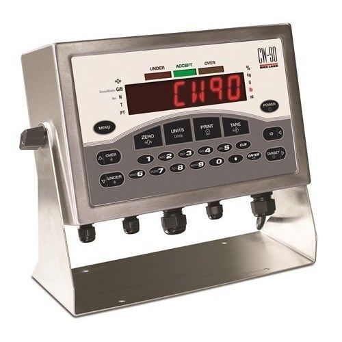 LED display weight indicator - CW-90 - Rice Lake Weighing Systems - digital / benchtop / for wet environments
