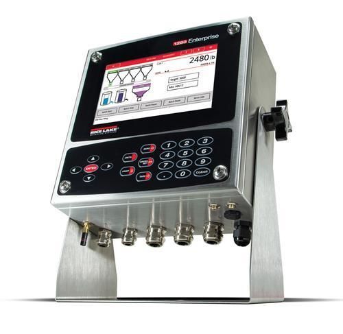 Digital weight indicator - 1280 Enterprise™ - Rice Lake Weighing Systems - with touchscreen / wall-mount / panel-mount
