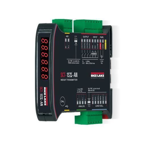 Weight transmitter with serial interface - SCT-1SX - Rice Lake Weighing Systems - with Ethernet interface / digital / serial