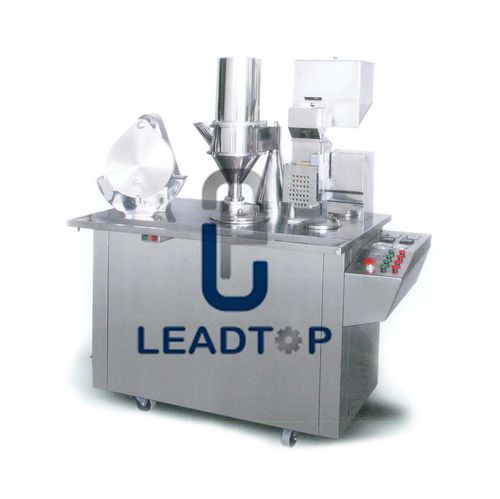 Semi-automatic filling machine - CGN-208 - Zhejiang LeadTop Pharmaceutical Machinery Co., Ltd - capsule / for the pharmaceutical industry / pneumatic