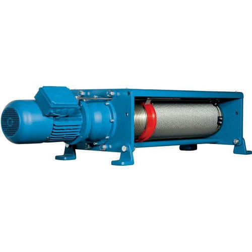 Electric cable hoist - F - Helmut Kempkes GmbH - compact / foot-mounted