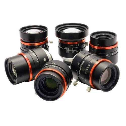 Machine vision camera lens - HF-E series - Hikrobot - compact design