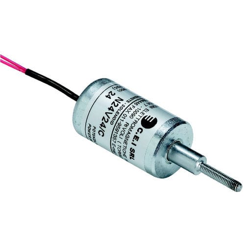 Locking solenoid - N 24 - C.E.I. - magnetic latching